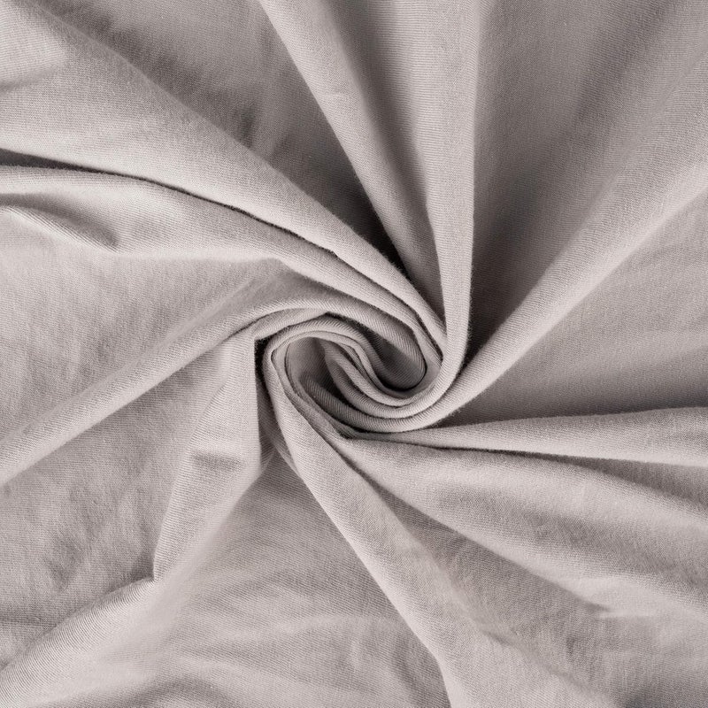 SHEETWORLD.COM SheetWorld Fitted Pack N Play Playard Sheet Compatible with Maxi COSI Swift Play Yard 31 x 39 inches, 100% Cotton Jersey, Hypoallergenic, Butter Soft, Silver Grey, Made in USA - Image 3